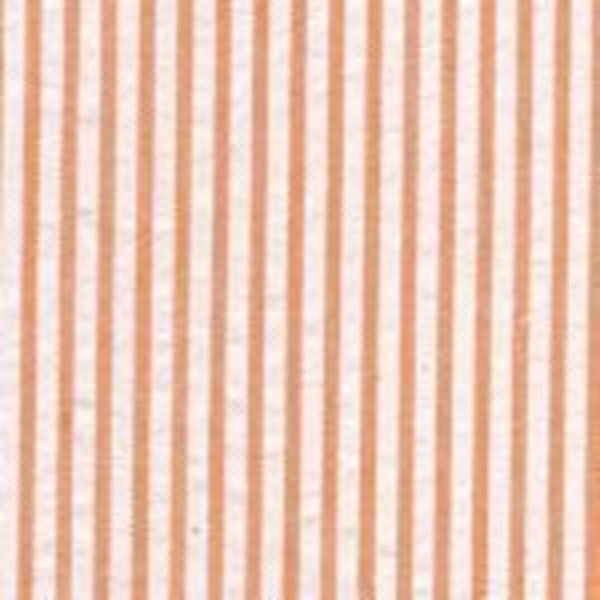 Picture of  Seersucker orange stripe,100%Cotton 60"wide