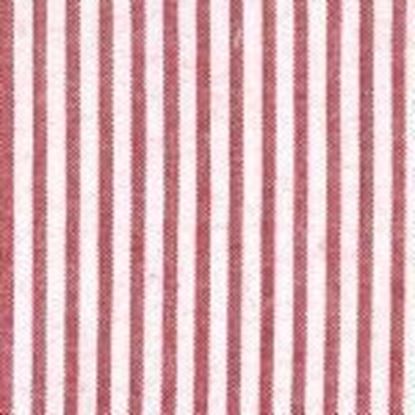 Picture of  Seersucker red stripe,100%Cotton 60"wide