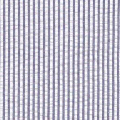 Picture of Seersucker navy stripe,100%Cotton 60"wide