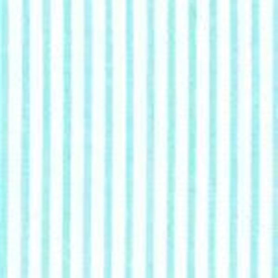 Picture of Seersucker aqua stripe,100%Cotton 60"wide