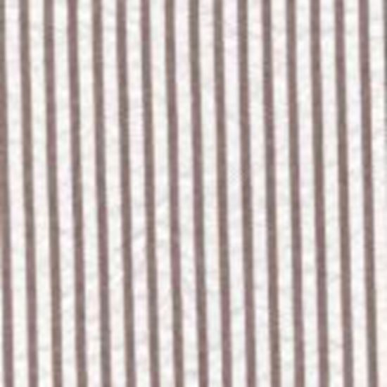 Picture of Seersucker chocolate stripe,100%Cotton 60"wide