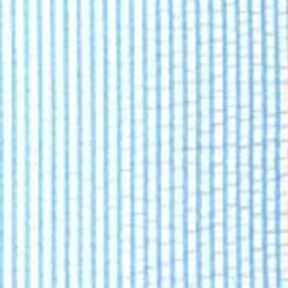 Picture of Seersucker turquoise stripe,100%Cotton 60"wide