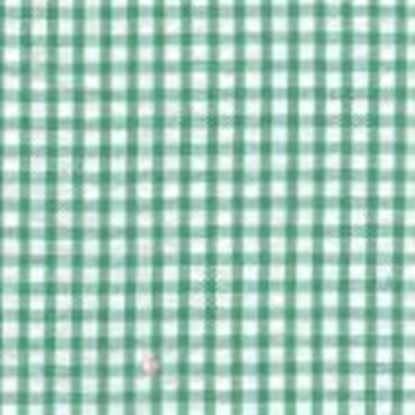 Picture of Seersucker green check,100%Cotton 60"wide