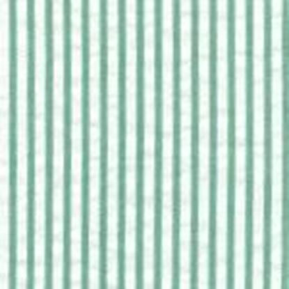 Picture of Seersucker green stripe,100%Cotton 60"wide