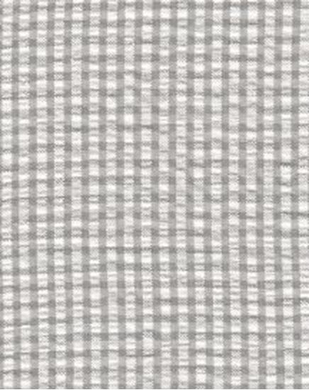 Picture of Seersucker grey check,100%Cotton 60"wide