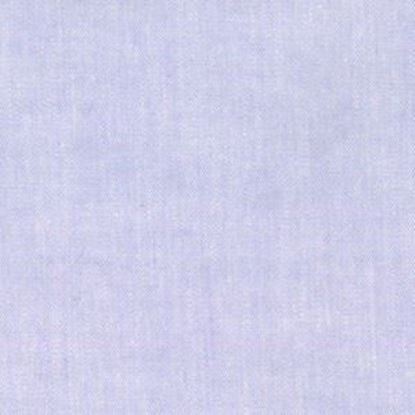 Picture of Sun Washed Chambray Lilac 100% cotton 60"wide