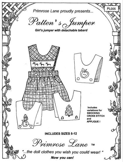 Picture of "Patten's Jumper , jumper with detachable Bib size 5 - 12