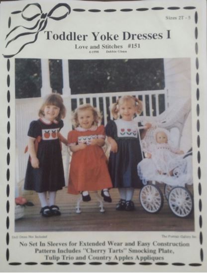 Picture of Toddler Yoke Dresses I 