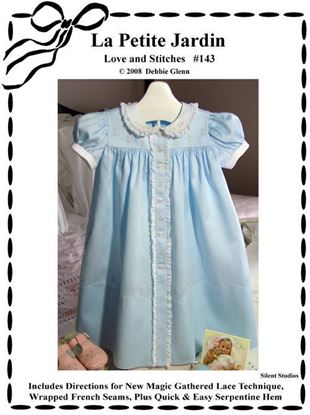 Picture of "La Petite Jardin" Love and Stitches #143 Size Infant - 16lbs 