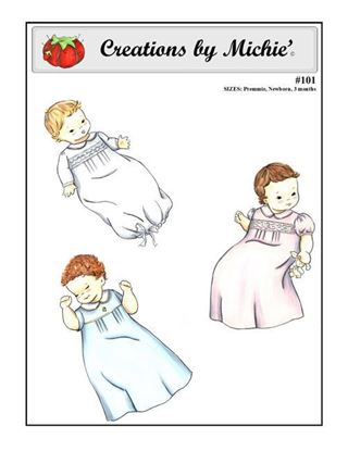 Picture of Infant Daygown -101 