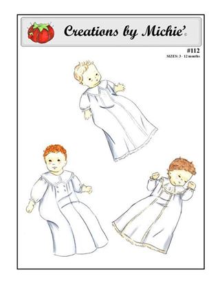 Picture of Boys Christening Gown-112 