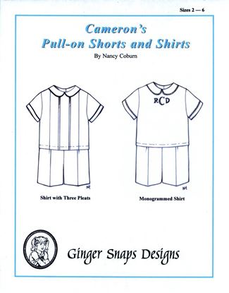 Picture of Cameron's Pull-on Shorts and Shirts 