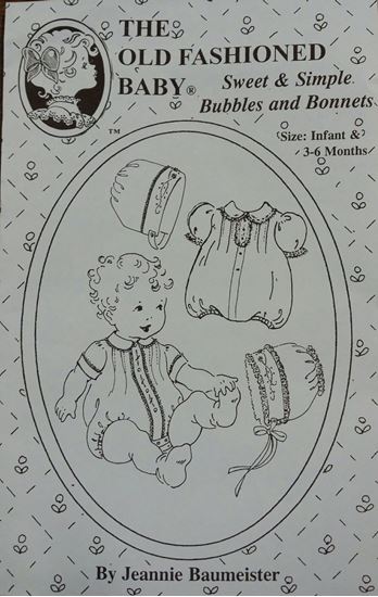 Picture of Sweet and Simple Bubbles and Bonnets infant to 6 months 