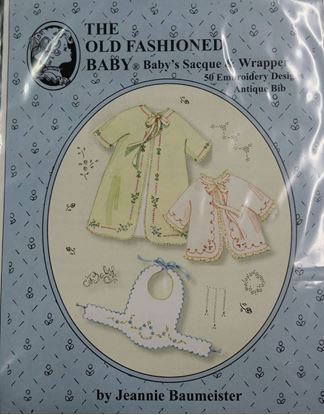 Picture of Baby's Sacque & Wrapper and embroidery designs Infant 