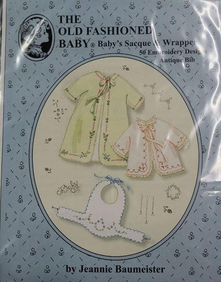 Picture of Baby's Sacque & Wrapper and embroidery designs Infant 