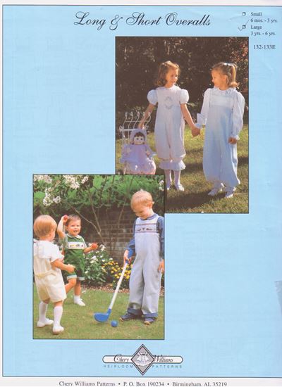 Picture of Long and Short Overalls #133 size:3-6 years 