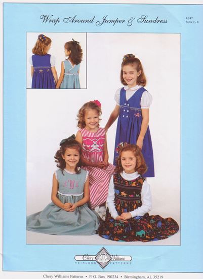 Picture of Wrap Around Jumper & Sundress #147 size: 2-8 years 