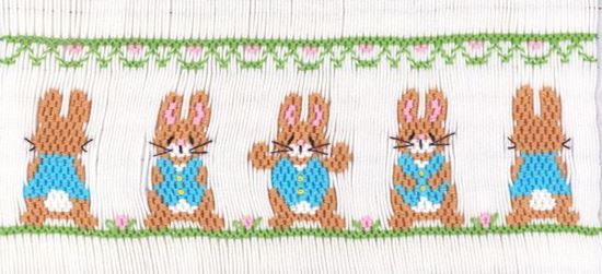 Bunnies in Blue Velvet Vests #275 