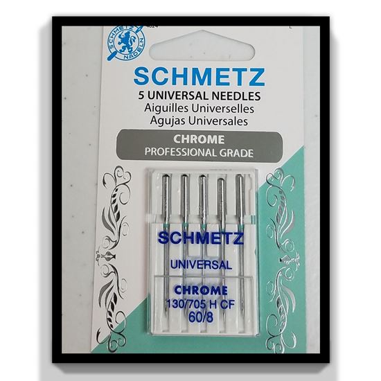 Picture of SCHMETZ Machine Needles Chrome Universal 60/8