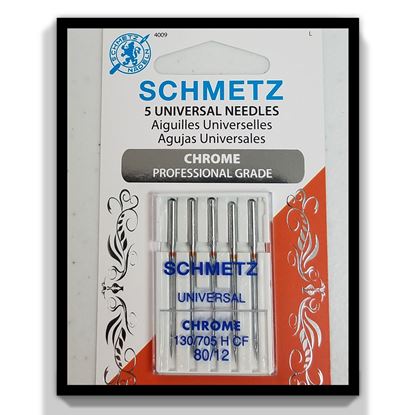 Picture of SCHMETZ Machine Needles Chrome Universal 80/12