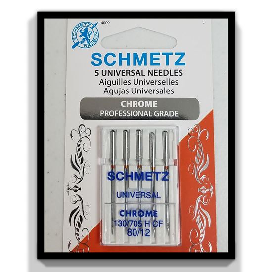 Picture of SCHMETZ Machine Needles Chrome Universal 80/12