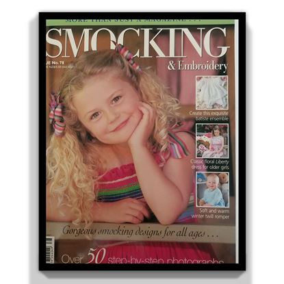 Picture of Australian Embroidery and Smocking Magazine Issue 78